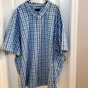 Men's Harbor Bay 6XL Short Sleeve Button Down